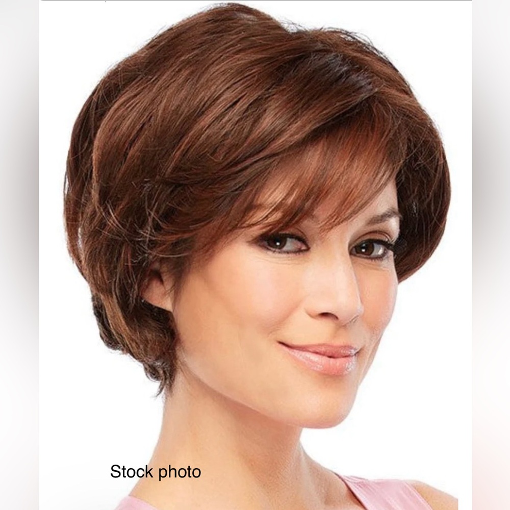 Jon Renau HEAT in Mousse Cake 8R/H14, LF, Mono Top, Heat Friendly Synthetic Wig